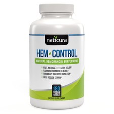 Hem-Control - Fast Effective Hemorrhoid Treatment Supplement - Powerful Formu...
