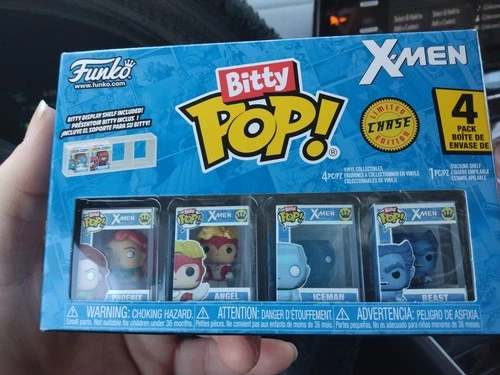 Bitty Pop Marvel X-MEN Beast Chase Funko Bitty Pop! 4-Pack New FREE SHIPPING
