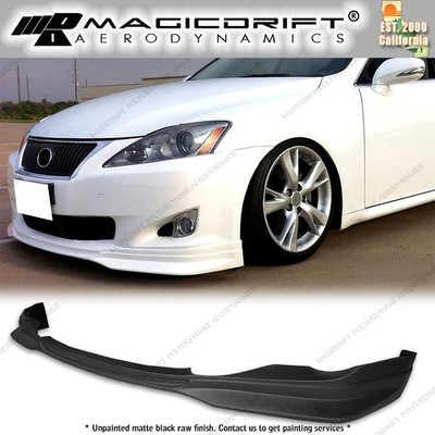 For 06-08 Lexus IS250 / IS350 F-Sport Style Front Bumper Lip Spoiler Painted PU