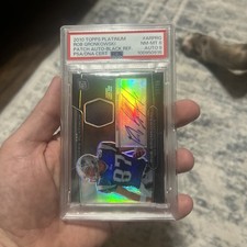 2010 Topps Platinum - Rob Gronkowski #122 RC Auto Refractor 