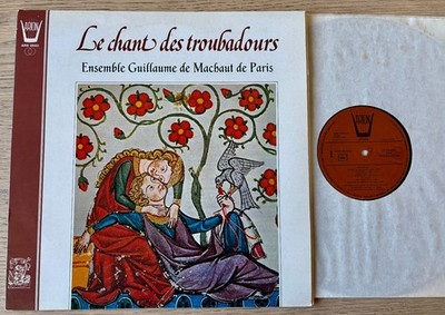 ARION ARN 38503 LE CHANT DES TROUBADOURS LP ENSEMBLE DE MACHAUT 1979 EX++ ITALY