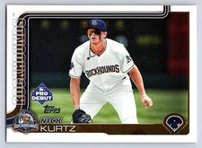 NICK KURTZ  ROCKHOUNDS 2025 TOPPS PRO DEBUT #PD-1