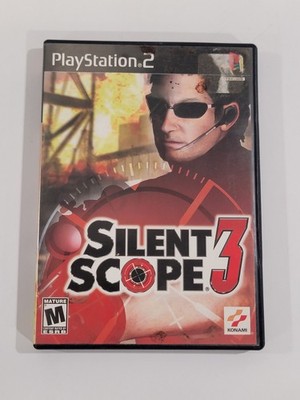 Silent Scope 3 (Sony PlayStation 2, PS2, 2002) Complete CIB 