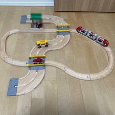 BRIO BRIO RAILWAY SET RAIL AND ROAD TRAVEL SET 6ebcc2