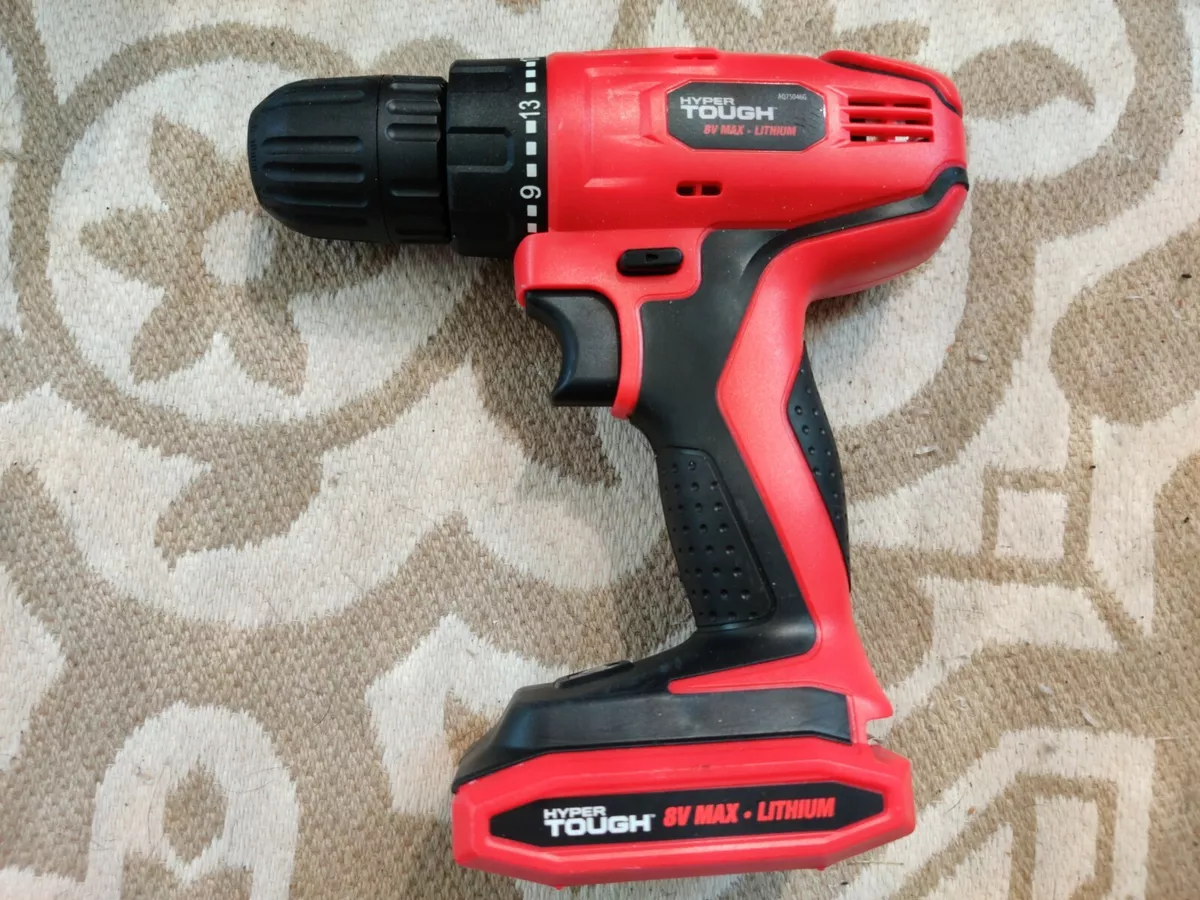USED Hyper Tough 8v Max Lithium Battery AQ75046G Drill NO CHARGER