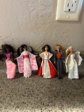 McDonalds Barbie Happy Meal Toys Barbie With Hair You Can Style 1993 5 pcs