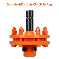 PTO Slip Clutch 1-3/8" 6 Spline for PTO Shaft Ends Tractor PTO Friction