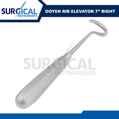 Doyle Instrument Rib Doyen Rib Elevator Curved 7