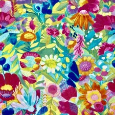 Hobby Lobby Floral Ribbons of Happiness Nursery Apparel Quilting Fabric