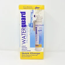 ShurFLO WaterGuard RV-QDH1-A Quick Change Water Filter Kit.