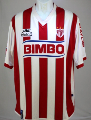 Rayos de Necaxa Authentic Atletica Jersey Size XLARGE 2001-2002 #6