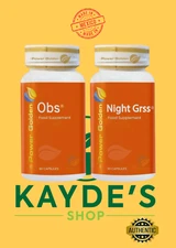 SAME BUSINESS DAY SHIPPING- Original Power Golden Obs and Night Grss Combo