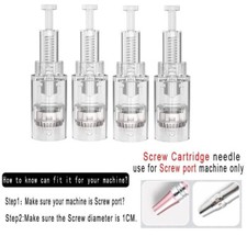 Replace 1/3/5/9/12/24/36/42/Nano Screw Cartridges For Electric Tattoo Skin Care
