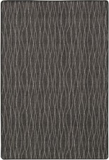 Milliken Graphite Hooks Diamonds Ribbed Contemporary Area Rug Geometric Crafted For Sale Online
