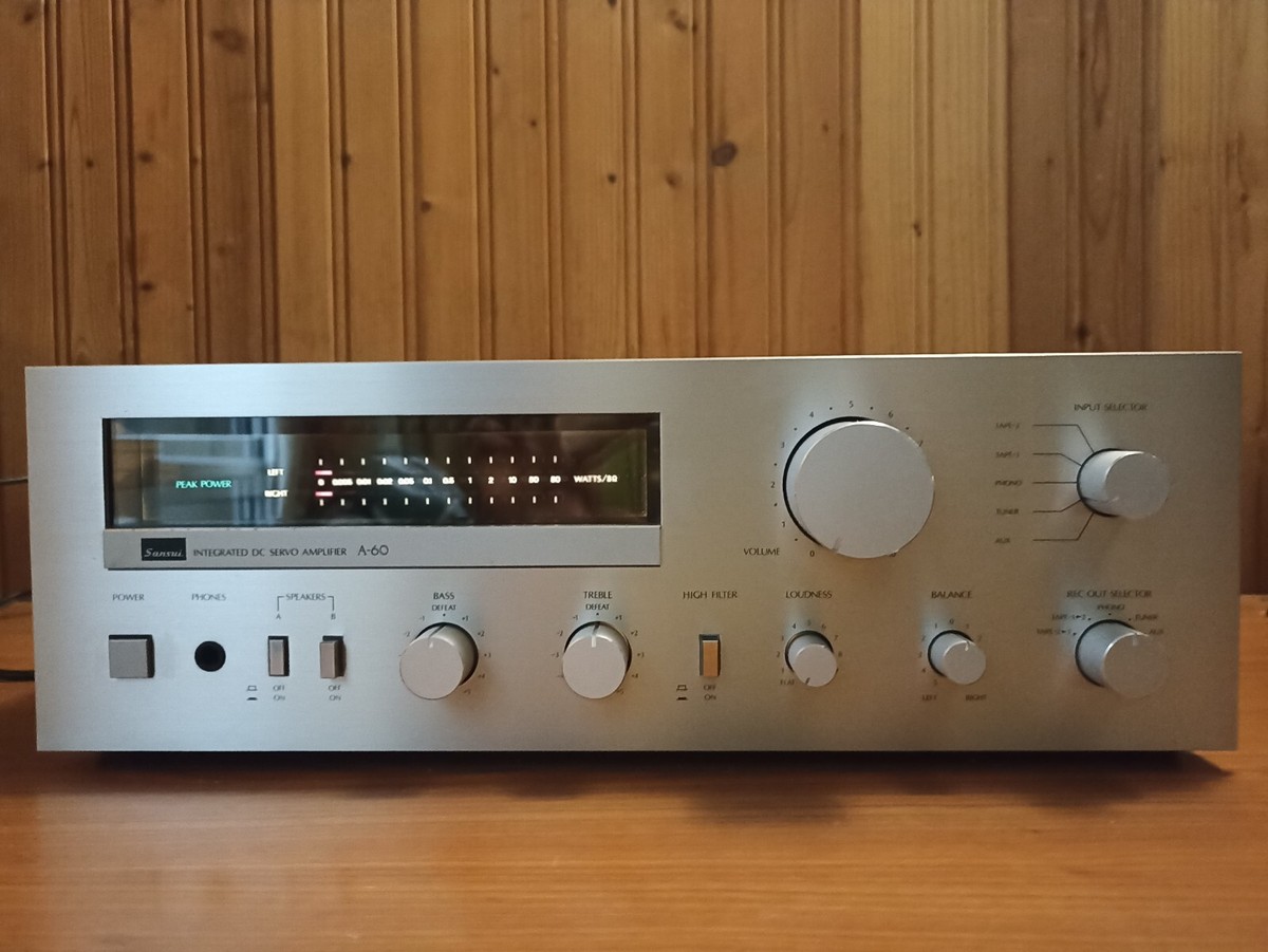 Sansui A-60 integrated amplifier