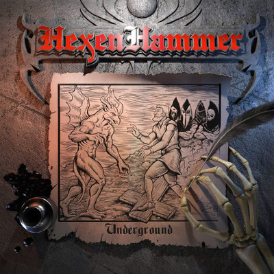 HEXENHAMMER - Underground (NEW*LIM.500*OBSCURE*DOOM/THRASH 80's US METAL)