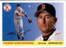 2020 Topps Archives NOMAR GARCIAPARRA 1955 Style Base Card Red Sox #62