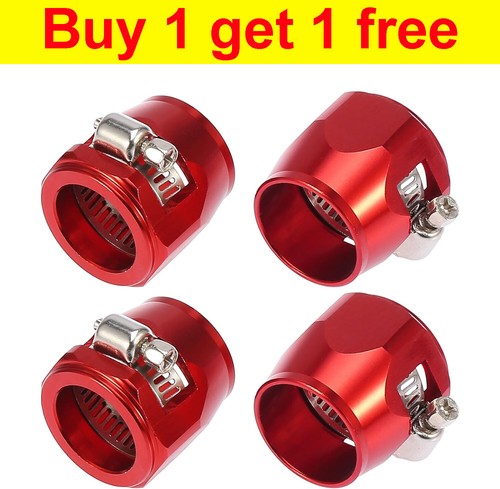 AN4 AN6 AN8 AN12 Aluminium Hose End Finisher Fuel Oil Clip Water Pipe - View #12