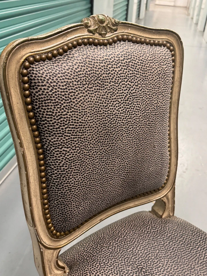 Silla de salón antigua vintage silla victoriana lateral o comedor 4 disponibles Foto 4 de 4