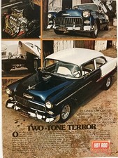 1978 Hot Rod Gallery Two Tone Terror Print Ad Russ Nelson 1955 Chevy Bel Aire 1978 Hot Rod Gallery Two Tone Terror Print Ad Russ Nelson 1955 Chevy Bel Aire