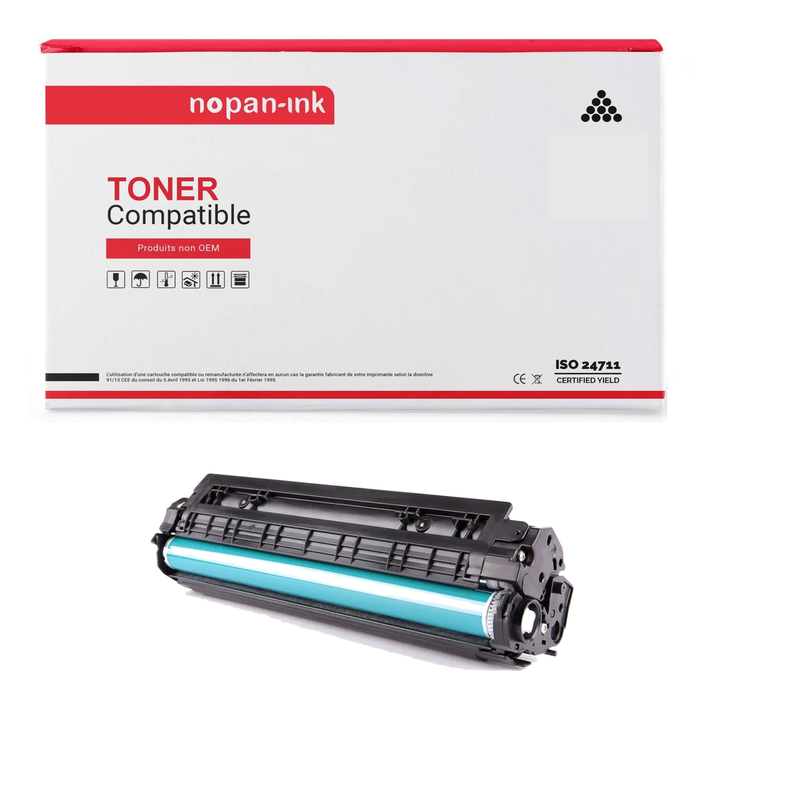 Cartouche Toner Compatible Noir Canon 071H - Parfait Pour Imprimantes I-SENSYS