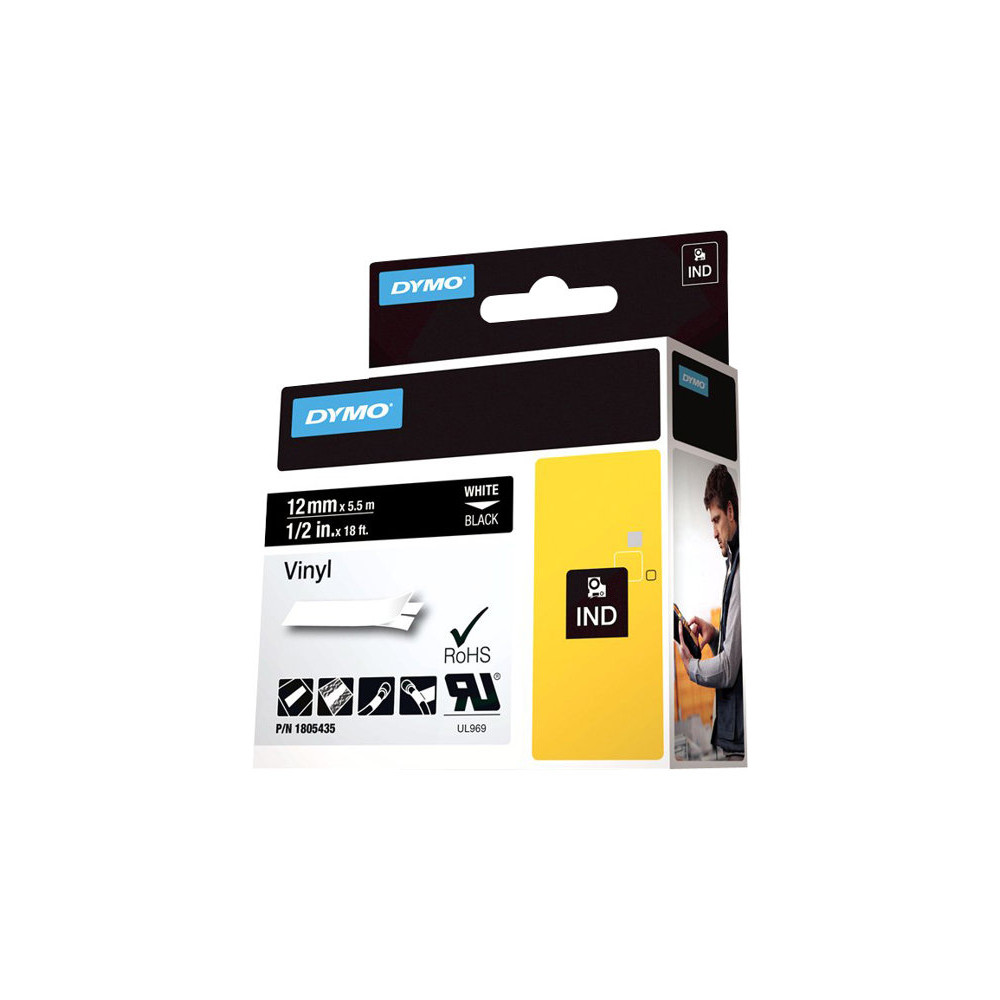 Виниловая пластинка Dymo Schriftband 1805435 для Rhino менеджера и автора этикеток 5290₽