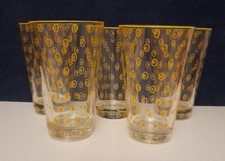 Bicchieri Nutella Serie Le Gocce Vintage Anni 80 Lotto 5 Pezzi