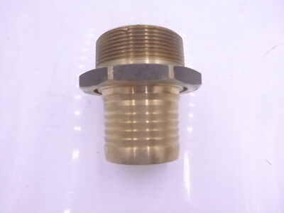 Gratec 2'' Male Thread to 2'' Hose Fitting Adapter Brass