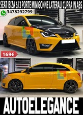 1162 Seat Ibiza 6J Sc 2008-2016 3 Türer Schweller Seitenlichter Unten Tür ABS