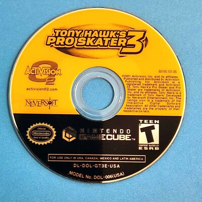 Game Cube Lot - Tony Hawk PS3, Star Wars RL, Final Fantasy CC - Discs Only