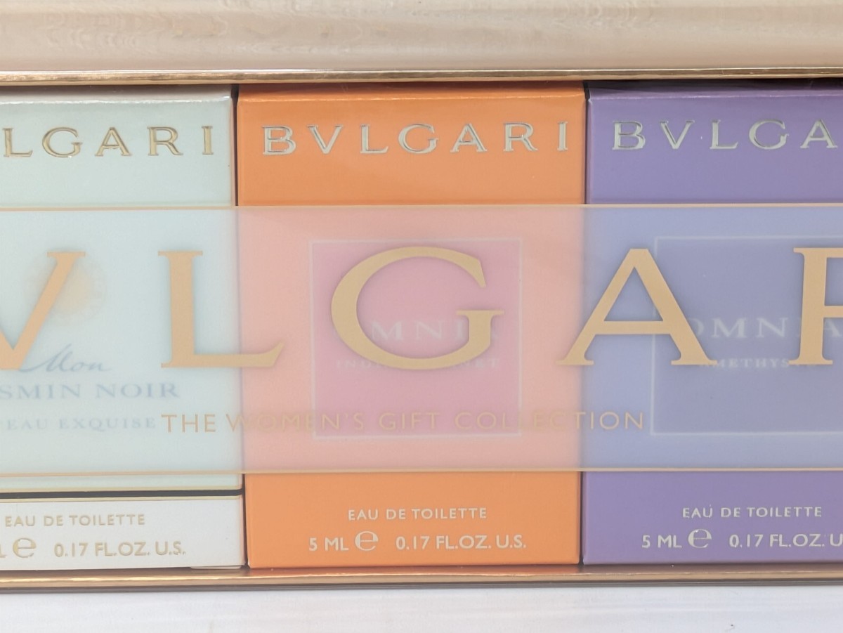BVLGARI WOMEN'S GIFT COLLECTION 5ml Bvlgari The Women's Gift Mini