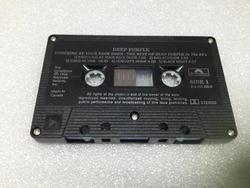 Knocking At Your Back Door By Deep Purple 1992 Polygram Records Canada Best Of - Image 3 of 4
