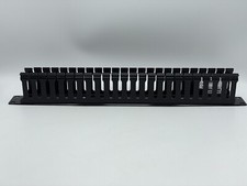 Black Box RMT100A-R3 Horizontal IT Rackmount Cable Manager 19", 1U Single-Sided