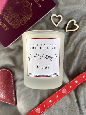 Diese Kerze riecht nach... personalisiertes Kerzengeschenk, Andenken, Mitbringsel, Freund