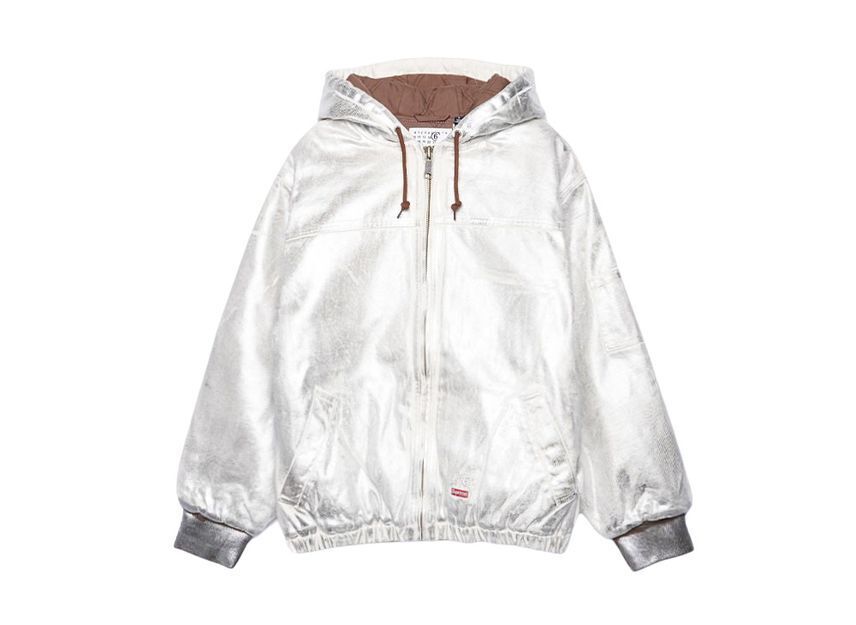 Supreme x MM6 Maison Margiela Foil Hooded Work Jacket Supreme x MM6 Maison Margiela Foil Hooded Work Jacket