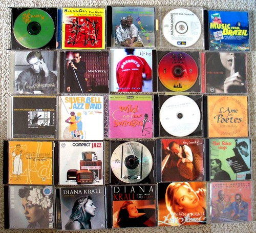 25 lot VTG vocal, Latin, Brazilian jazz, swing, French and pop, rare CDs & demos