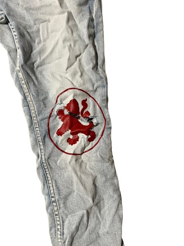 Ksubi Jeans Mens Chitch Slim Tapered Leg Mid-Long Rise Blue $240 Size 31/32 - Picture 3 of 5