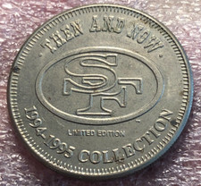 Vintage 1994-1995 SF 49ers Medal George Seifert Forty Niners Limited Edition