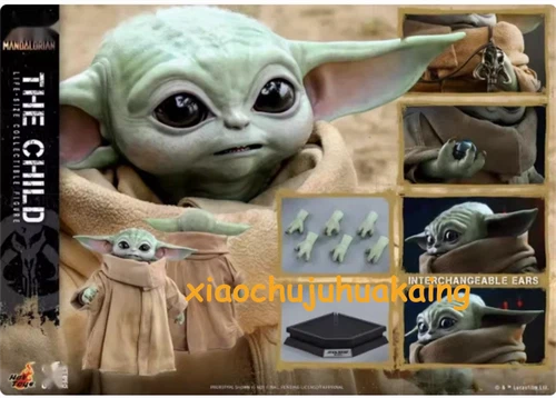 Hot Toys Star Wars The Mandalorian 1:1 Grogu Life-Size LMS013 Figure Model 