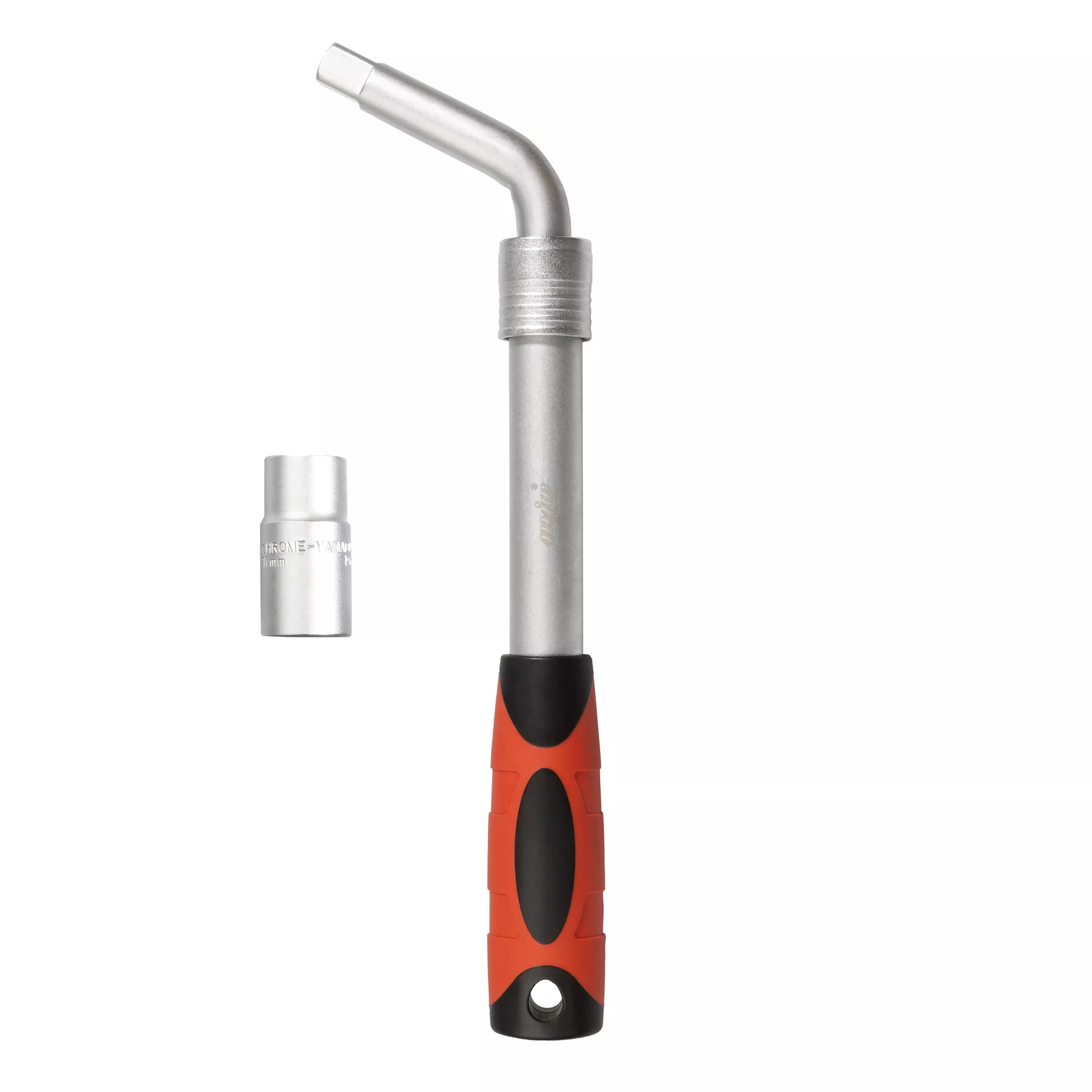 Set ruote con chiave telescopica da 1/2" e tappo 2 in 1 17x19 mm