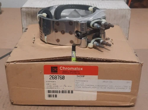 CHROMALOX  #268760, HBT-45  TUBULAR BAND HEATER (120/240V, 75KW)  S13