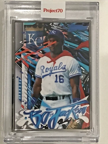 Topps Project 70 - # 490 Bo Jackson by King Saladeen - Artist Proof AP /51