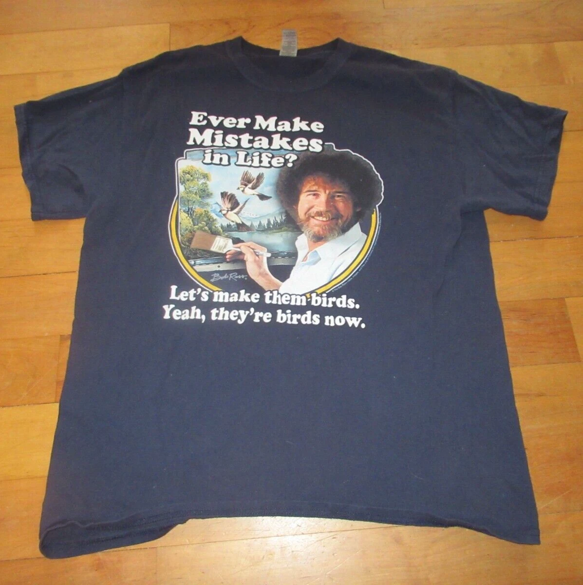 bob ross funny t shirt