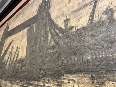 ベルナール・ビュッフェ【LONDRES-Towerbridge】 ベルナール・ビュッフェ【LONDRES-Towerbridge】