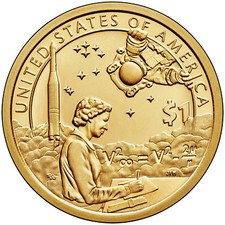 MONEDA DE DÓLAR NATIVO AMERICANO 2019-P (Indios Americanos en el Programa Espacial)