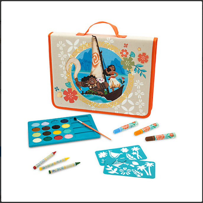 Disney Store Moana Zip-Up Stationery Kit - New | eBay