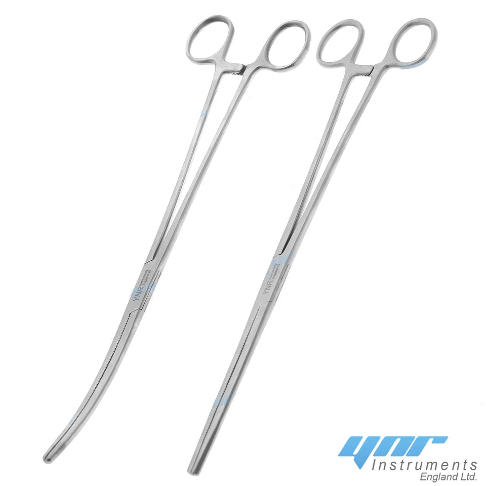 YNR ENGLAND CE YNR® Rochester Pean Hemostat Clumps Locking Forceps Surgical Veterinary Reptile