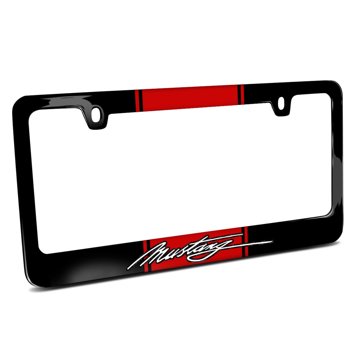 Autogold® LF.MGT.ES - Brushed License Plate Frame With Laser Etched