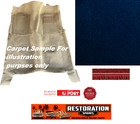 <!--F#f_0-->HOLDEN EK AUTOMATIC TRANSMISSION WAGON FRONT & REAR MOULDED BLUE PLUSH CARPET<!--F/-->