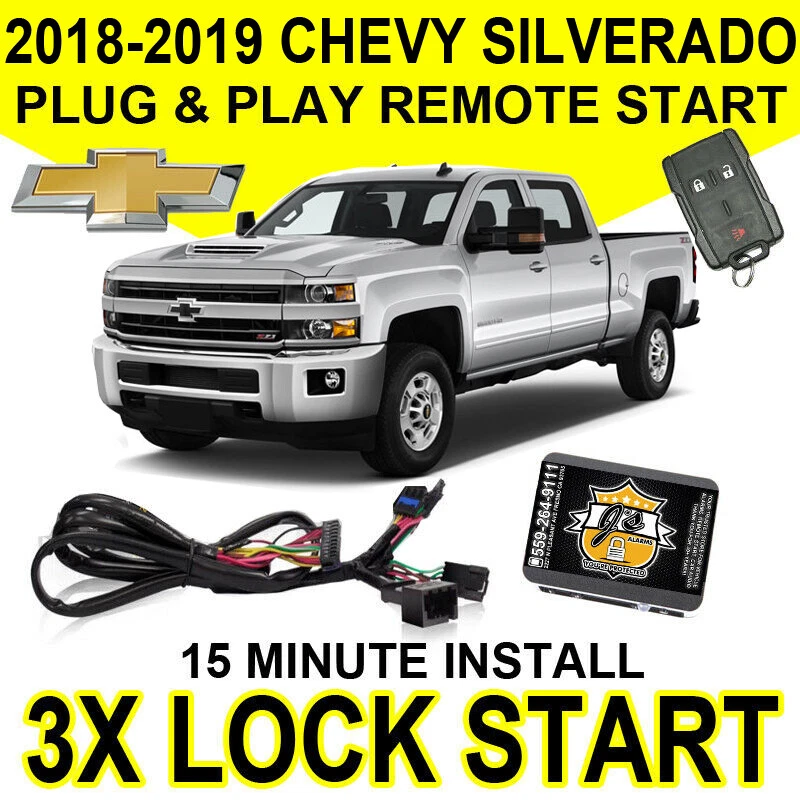 2018 chevy silverado remote start outlet